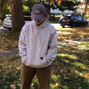 Ben Davis White Hoodie Sweatshirt